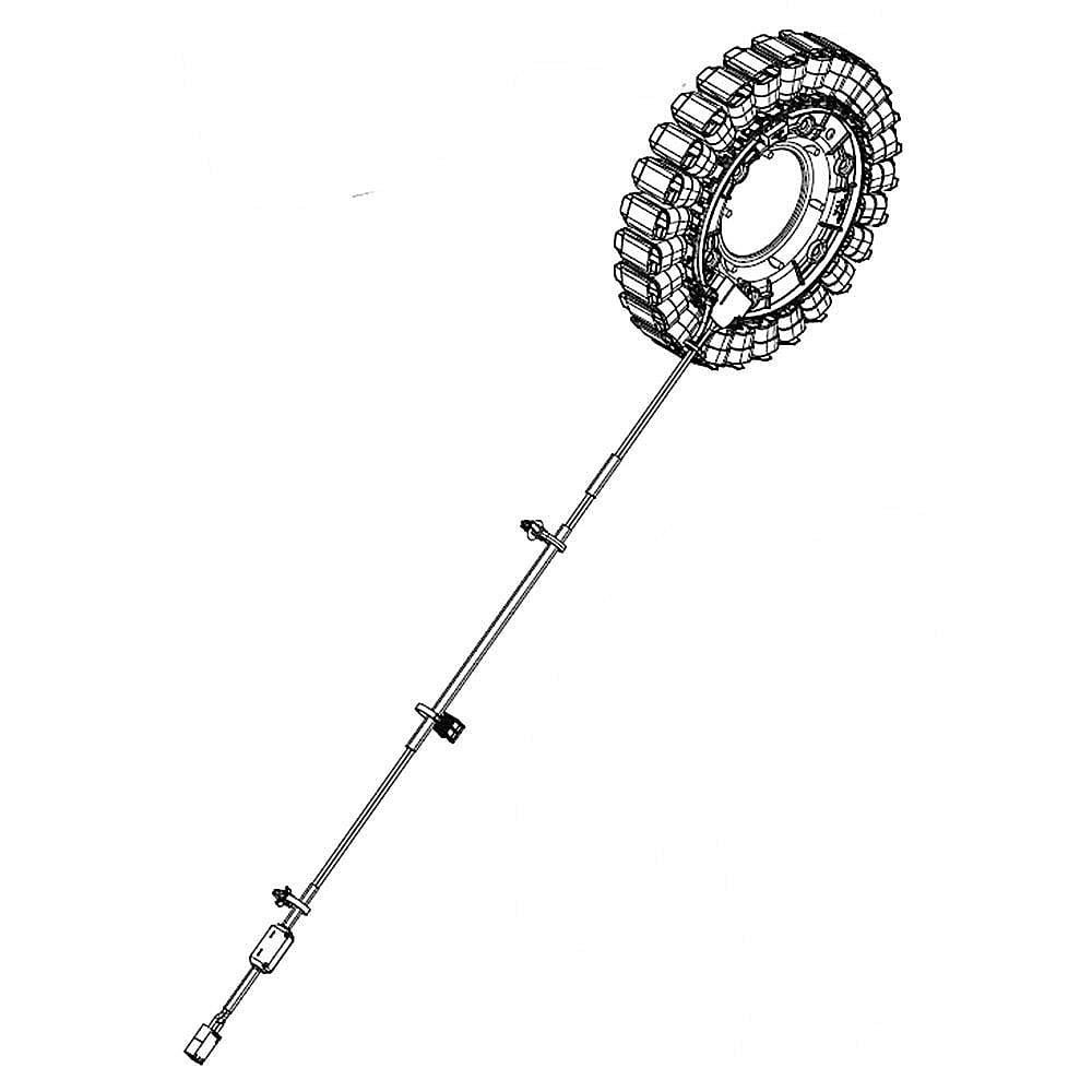 Part #w11354541, Washer Motor Stator (Replaces W11261207, W11314659) / 14.00 x 14.00 x 5.75