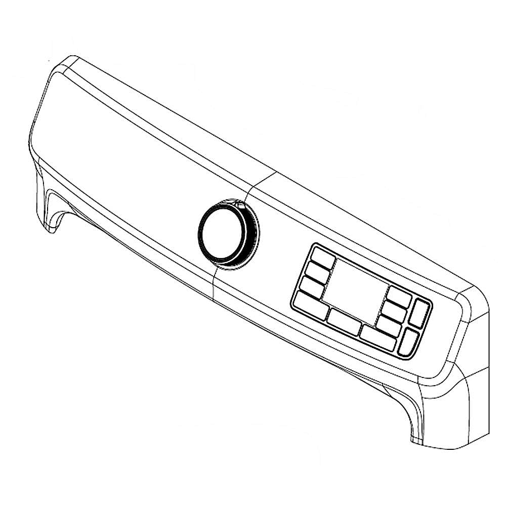 Part #w11367038, Dryer Control Panel | 31.75 x 8.50 x 7.25