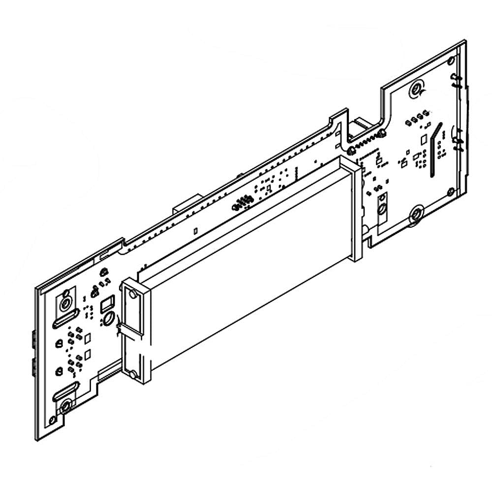Part #w11368864, Commercial Washer User Interface / 15.25 x 6.75 x 2.50