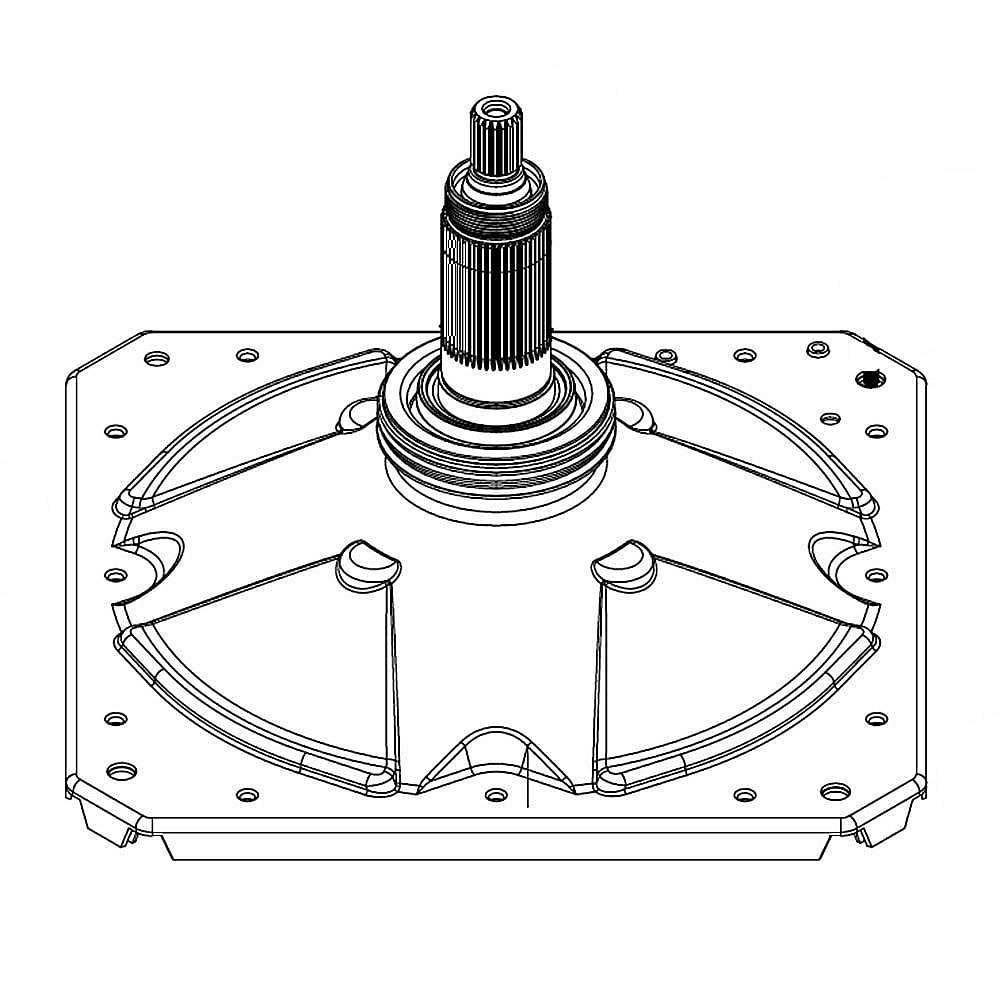 Part #w11393684, Washer Gear Case (Replaces W11287287) / 13.00 x 13.00 x 13.00