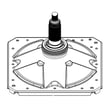 Washer Gear Case (replaces W11134159, W11455453)