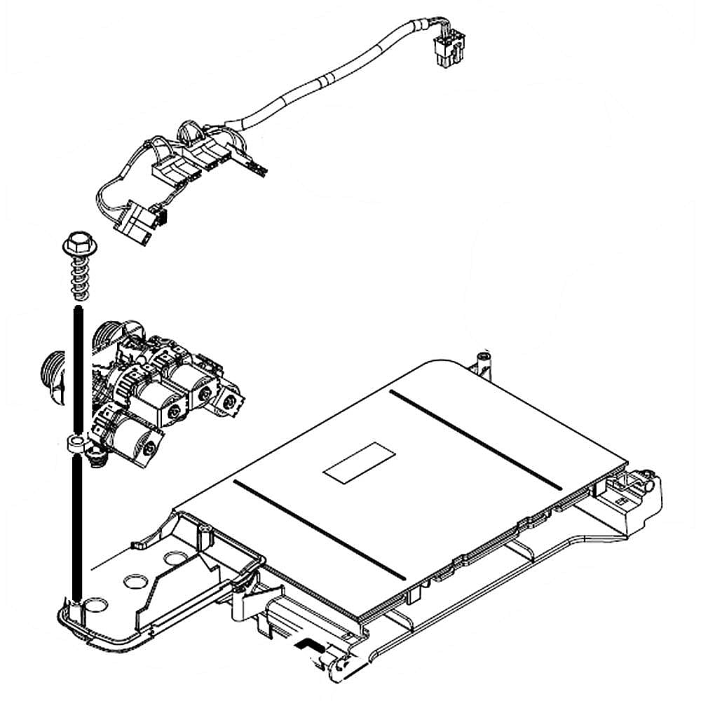 Part #w11400157, Dispenser As | 17.00 x 8.75 x 5.75