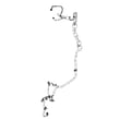 Washer Wire Harness, Lower for Kenmore 11031312021 - Part W11405458