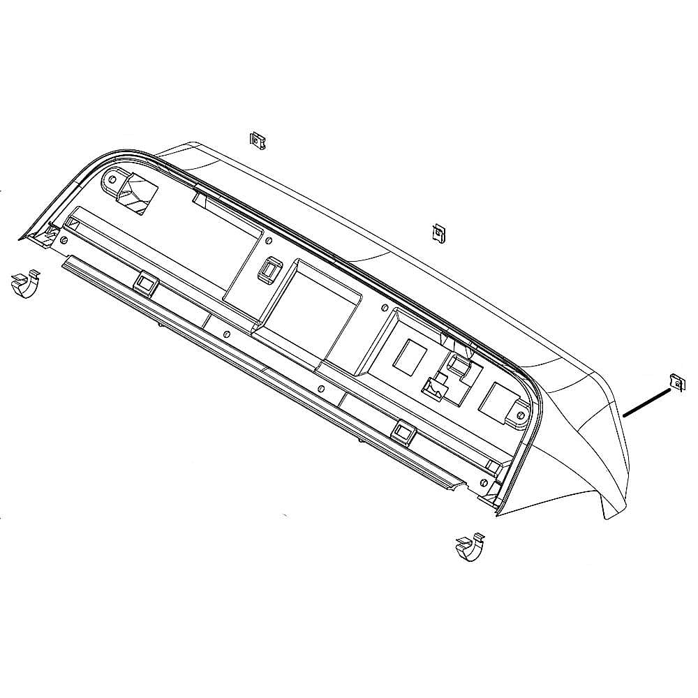 Part #w11406679, Console Shel | 31.50 x 8.50 x 7.25
