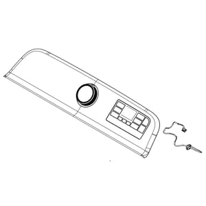 Dryer User Interface Assembly (replaces W11164011) W11413567