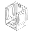 Cabinet Weld for Maytag MDE17CSAZW1 - Part W11417441