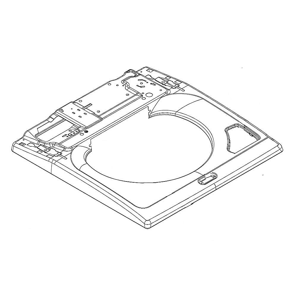 Photo of Part #w11423772, Top- 27, Std | 36.00 x 32.00 x 6.00 from Repair Parts Direct