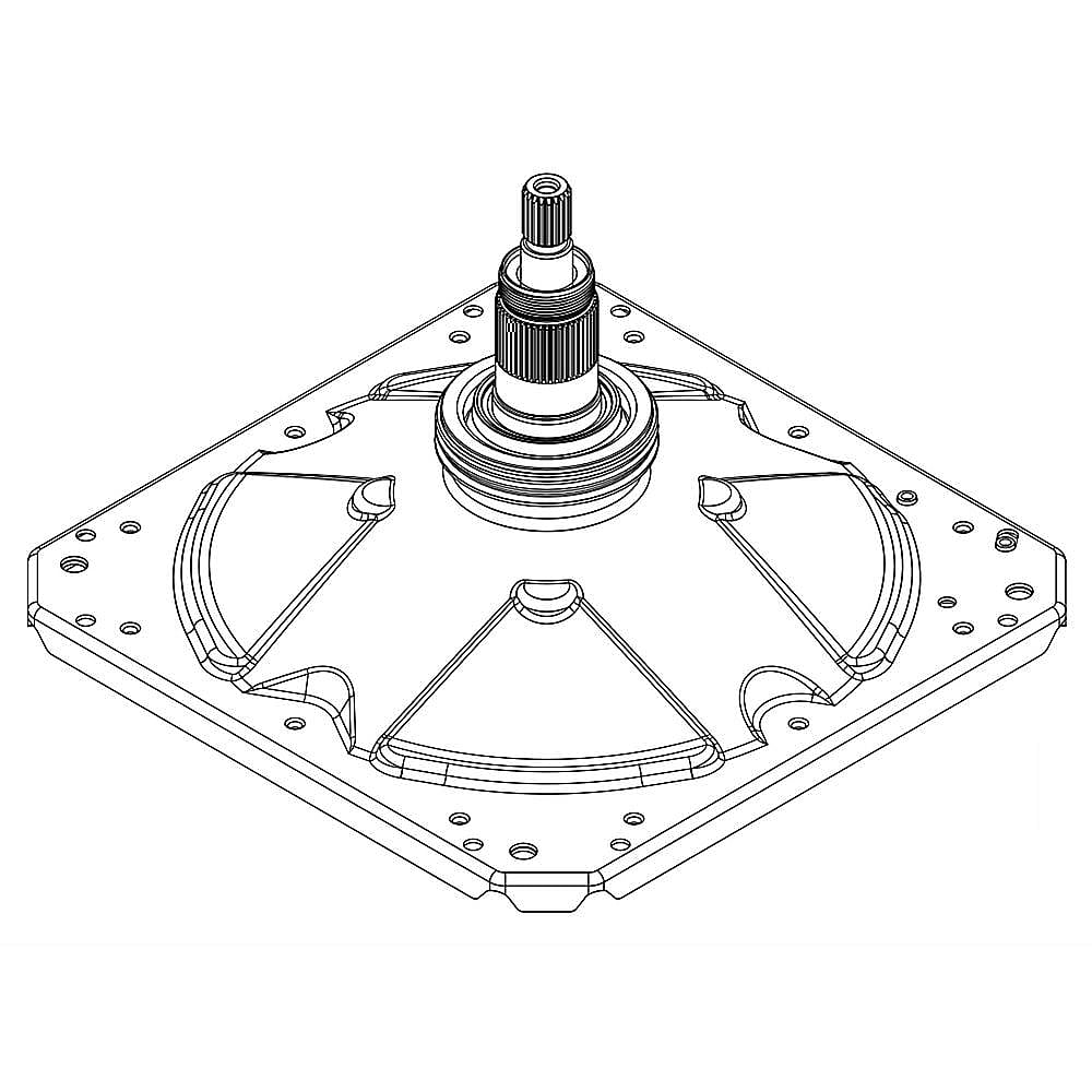 Part #w11449841, Washer Gear Case (Replaces W11423759)