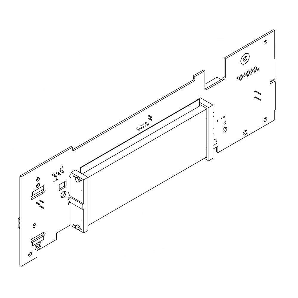 Part #w11455205, Washer User Interface | 17.25 x 6.50 x 3.75