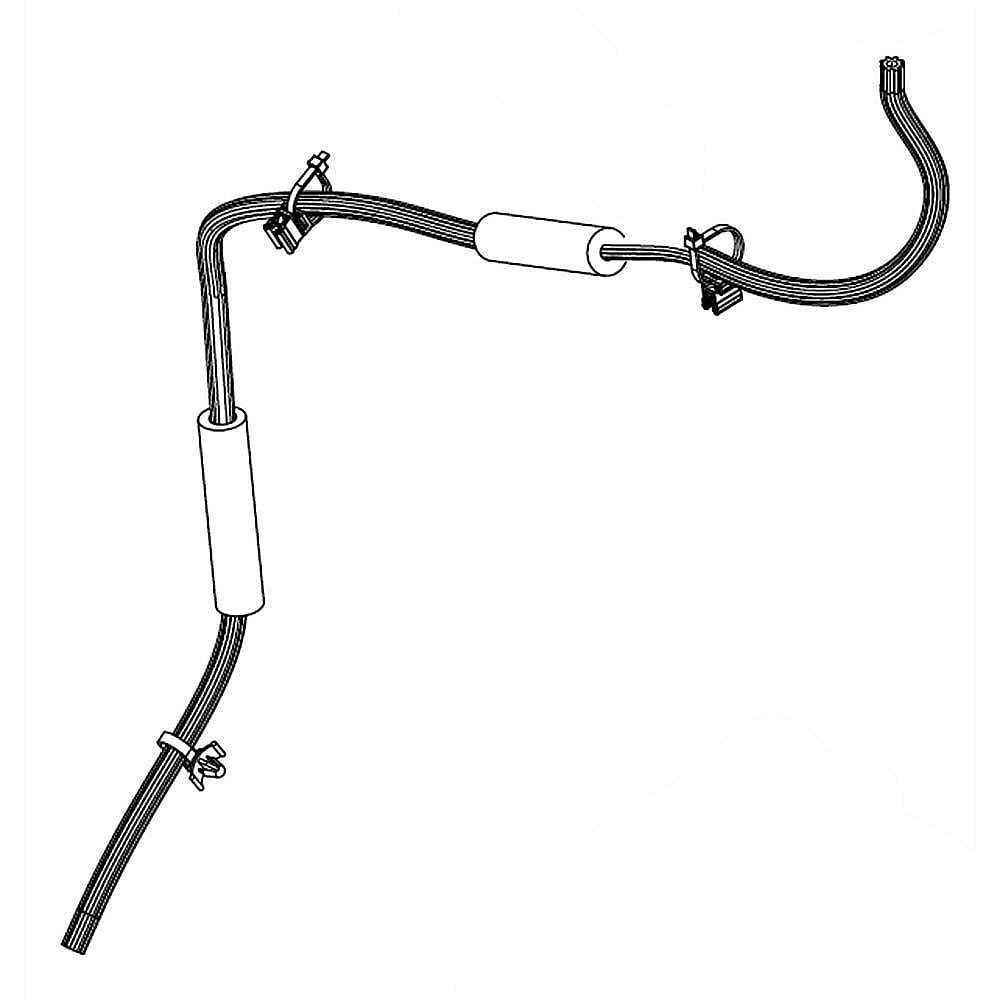 Photo of Part #w11456953, Hose, Psw As | 7.00 x 6.00 x 1.50 from Repair Parts Direct