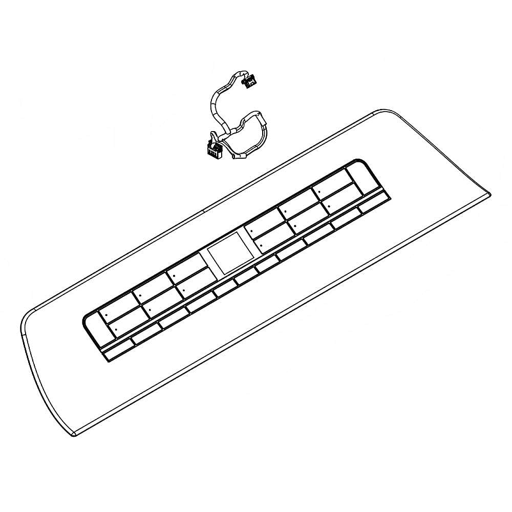 Part #w11478523, Washer User Interface | 31.00 x 7.00 x 4.25