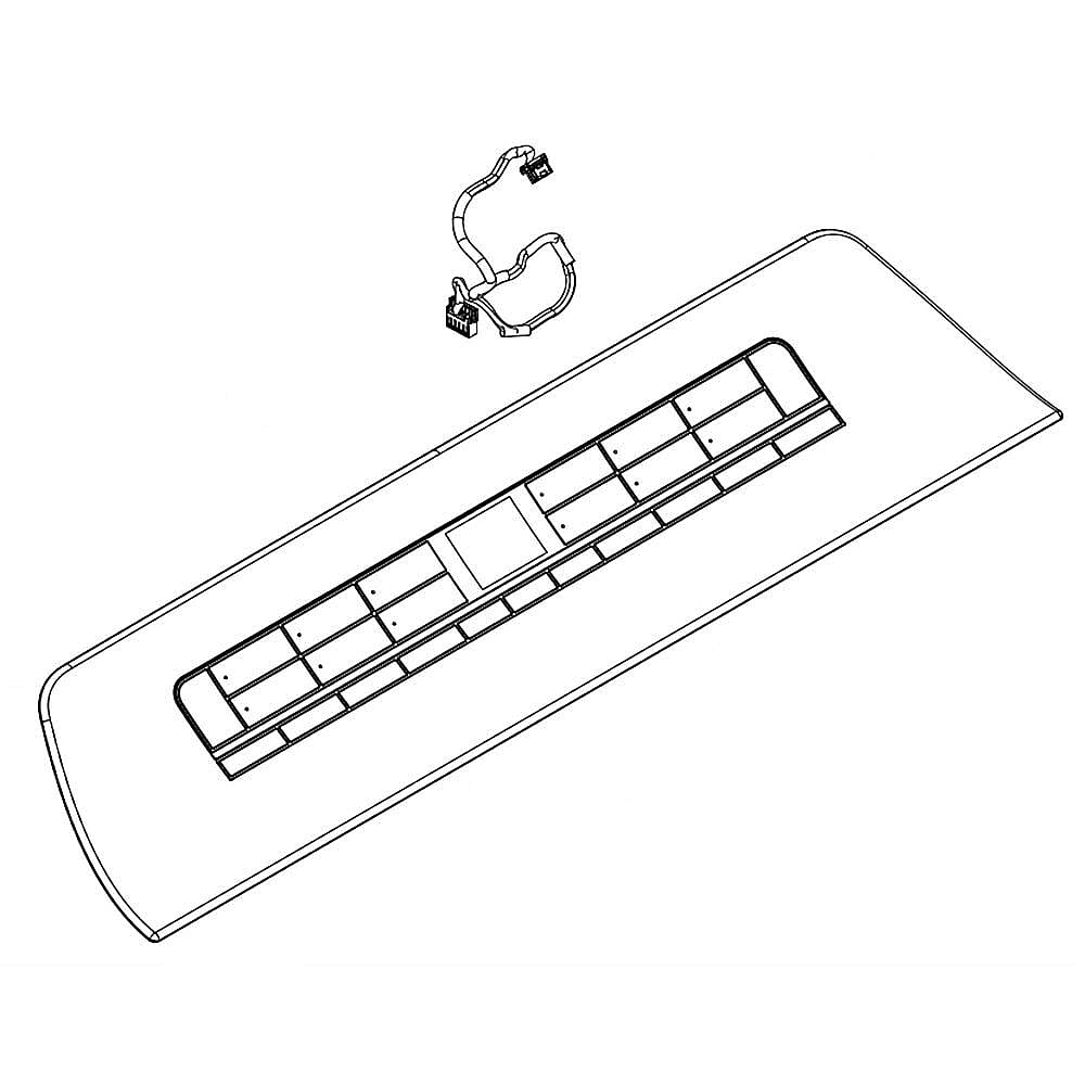Part #w11478525, Washer User Interface Assembly / 31.00 x 7.00 x 4.25
