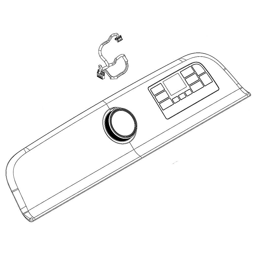 Part #w11478527, Washer User Interface | 31.00 x 6.75 x 4.00