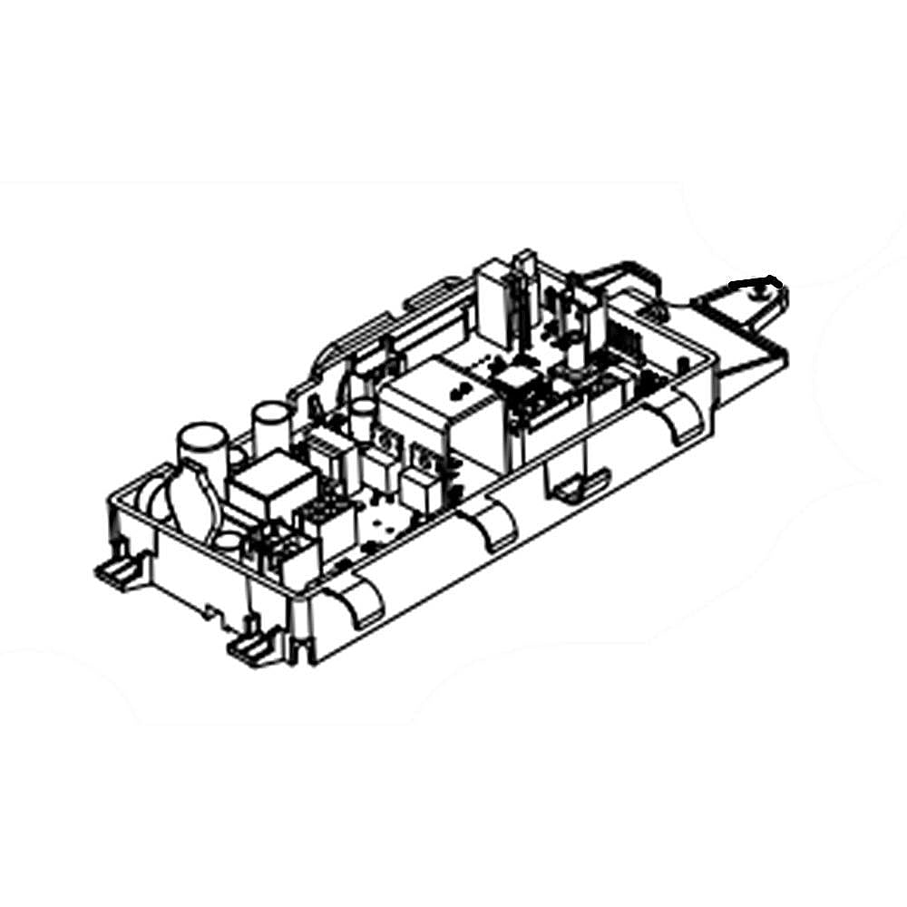 Part #w11481108, Whirlpool Washer Electronic Control Board (Replaces W11419692) / 15.50 x 7.00 x 2.50