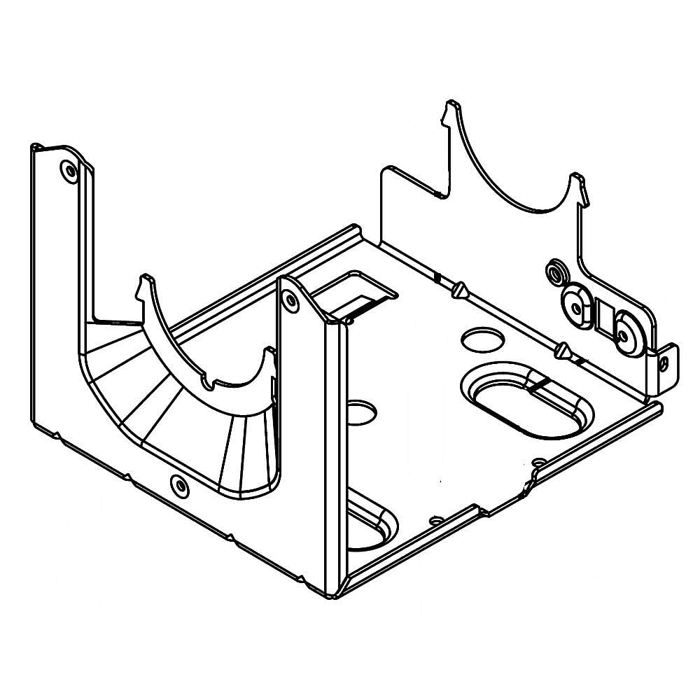 Part #w11481730, Bracket-Moto / 7.56 x 7.50 x 8.00