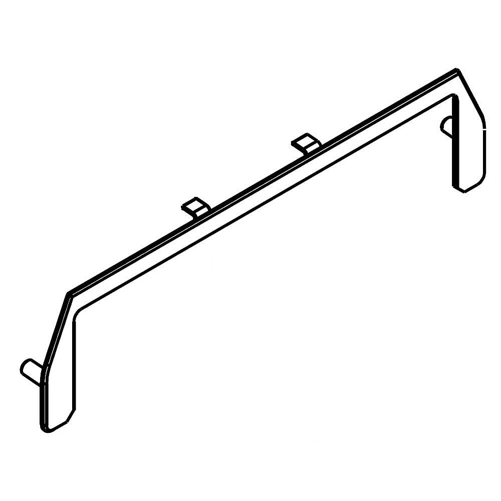 Part #w11501416, Washer Dispenser Bezel / 11.00 x 5.00 x 2.50
