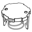 Impeller Cap for Whirlpool 8TWTW5057PW0 - Part W11510462