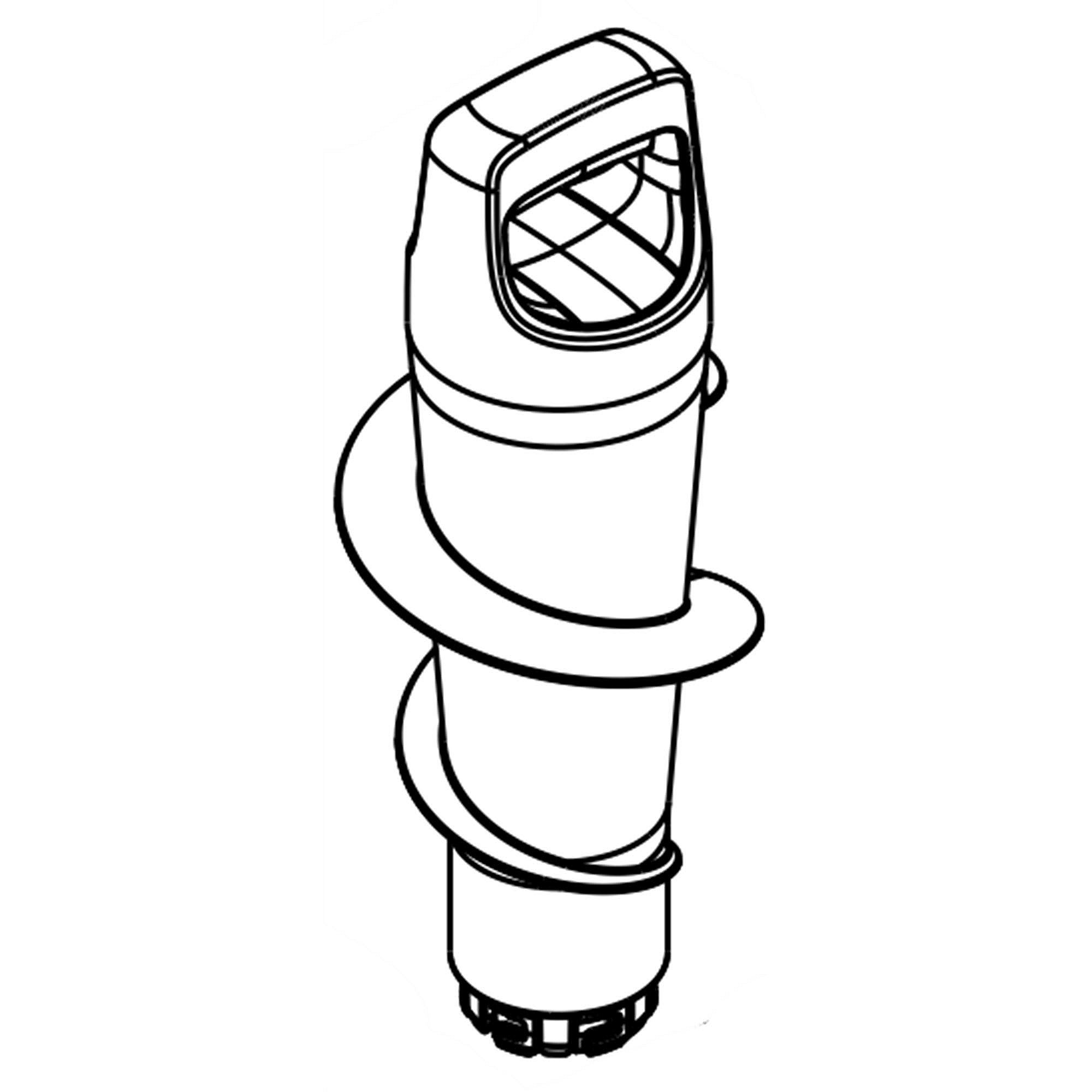 Part #w11614636, Washer Agitator Auger | 16.50 x 6.50 x 7.25