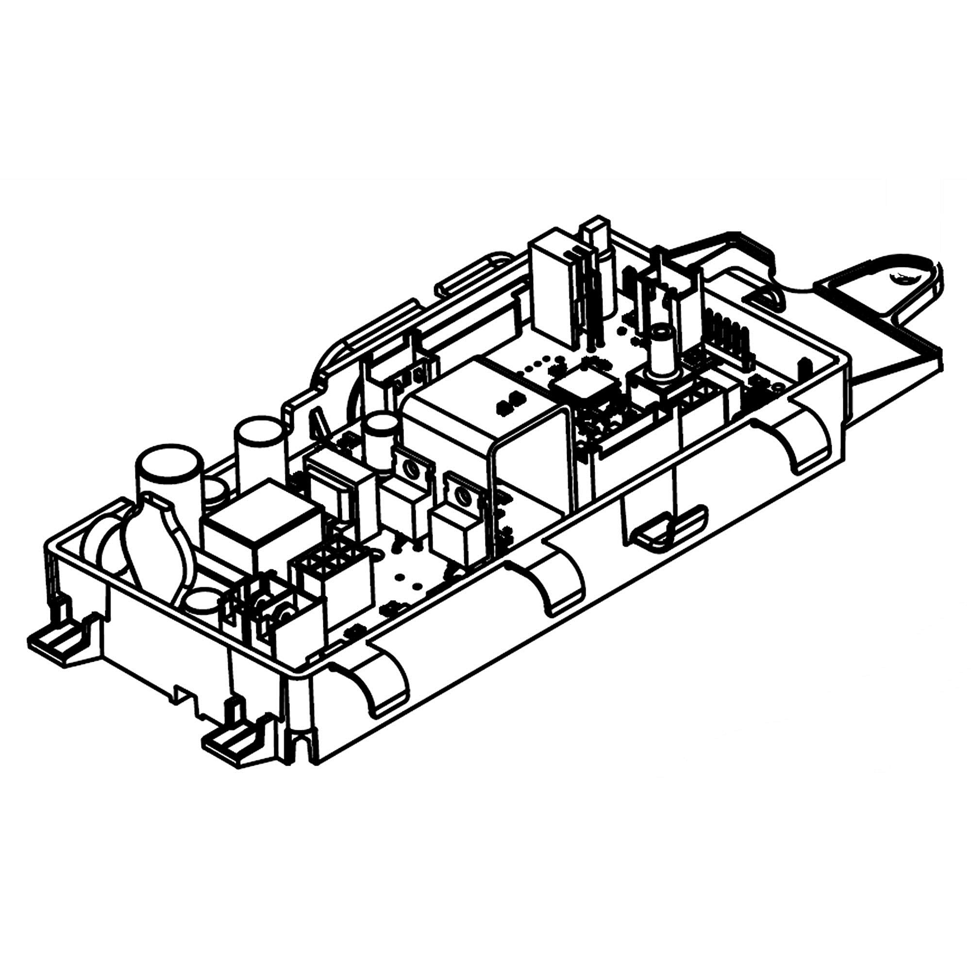Part #w11624938, Whirlpool Washer Electronic Control Board