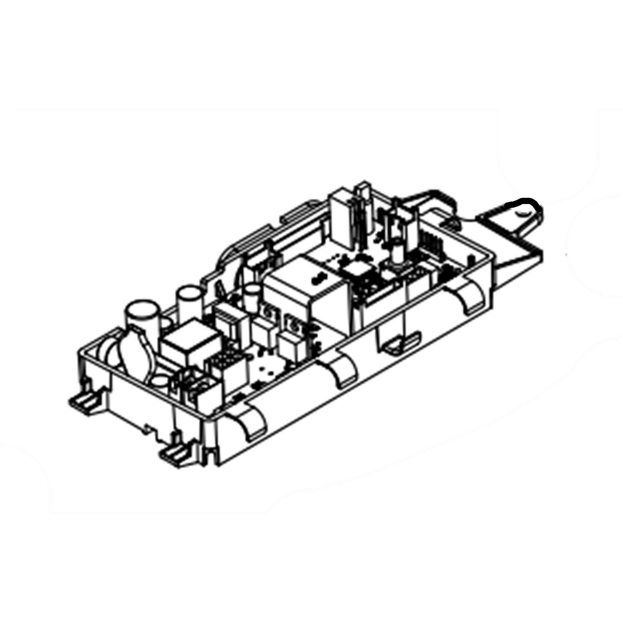 Part #w11624943, Washer Electronic Control Board