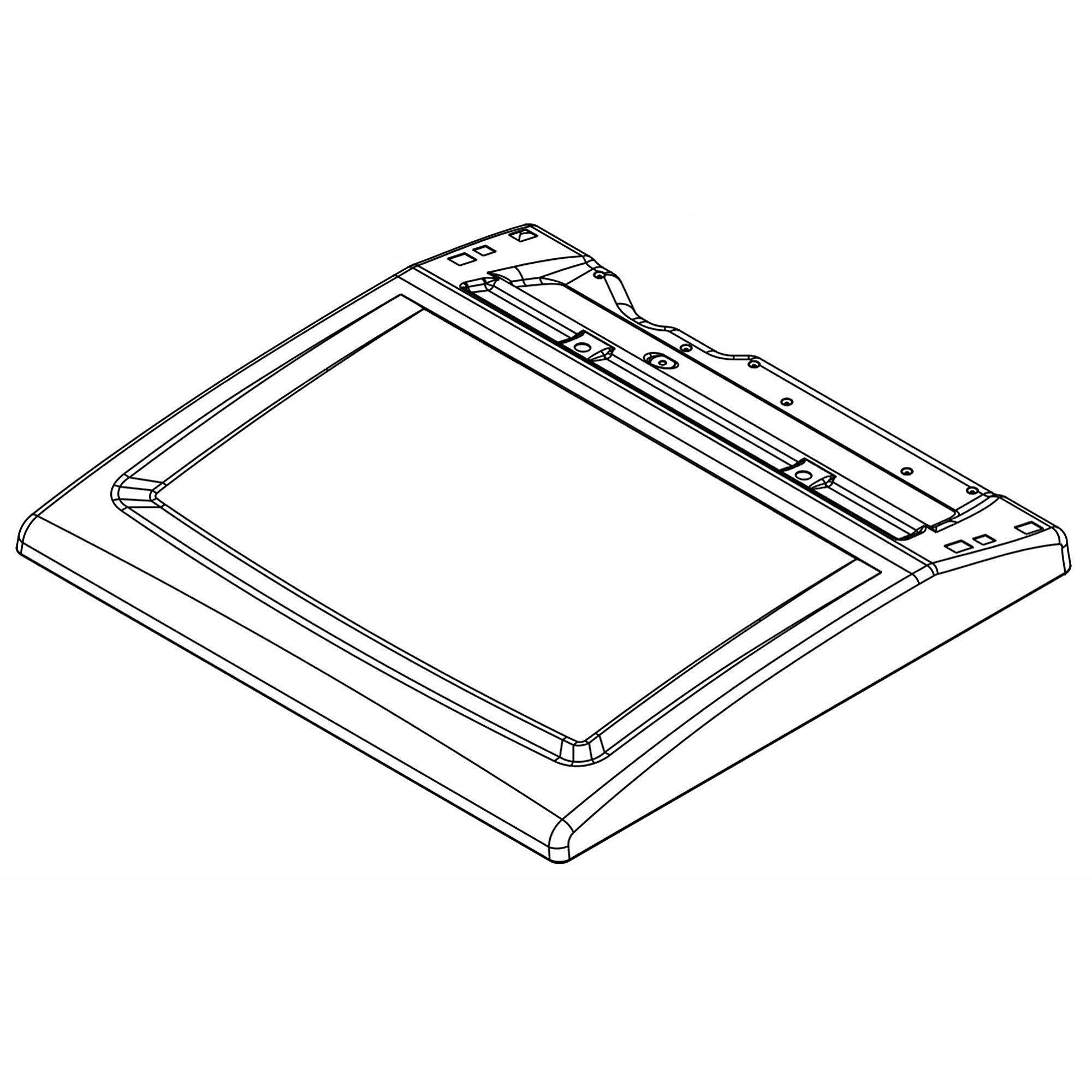 Photo of Part #w11641122, Top - He, dry from Repair Parts Direct