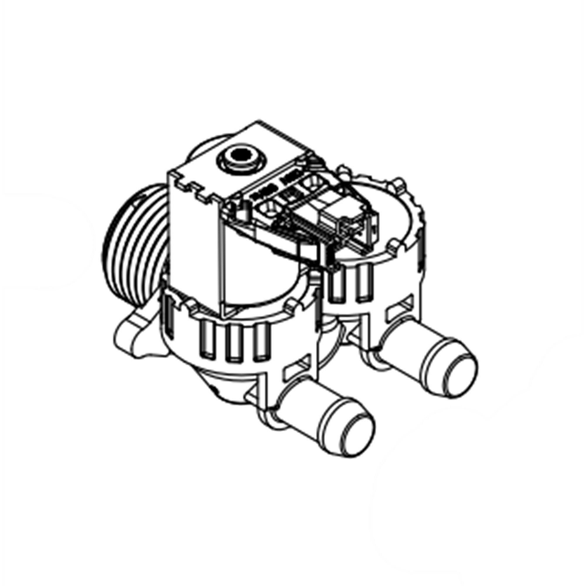 Part #w11688994, Washer Single Water Inlet Valve (Replaces W11036928, W11316255)