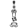 Washer Agitator Cam Repair Kit WP8537434