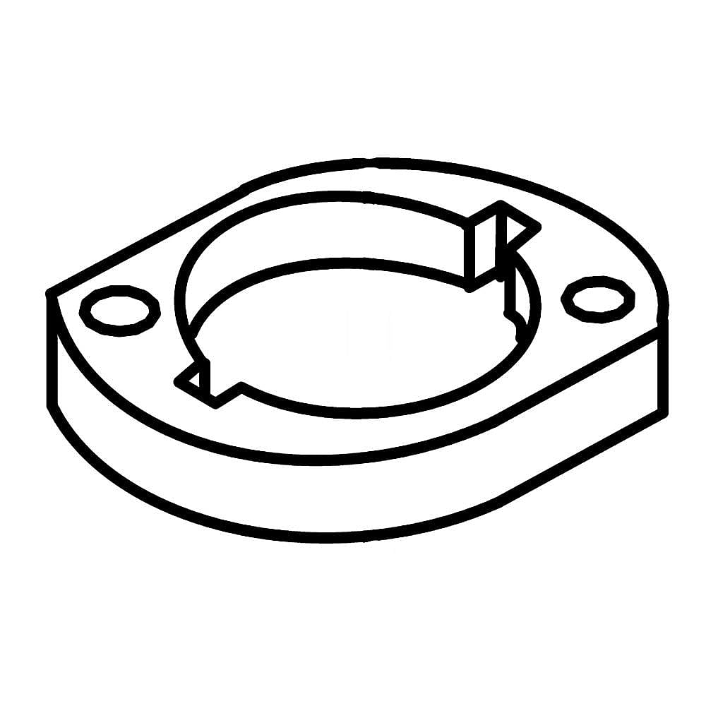 Photo of Part #wp8546461, Cam | 2.00 x 1.62 x 0.50 from Repair Parts Direct