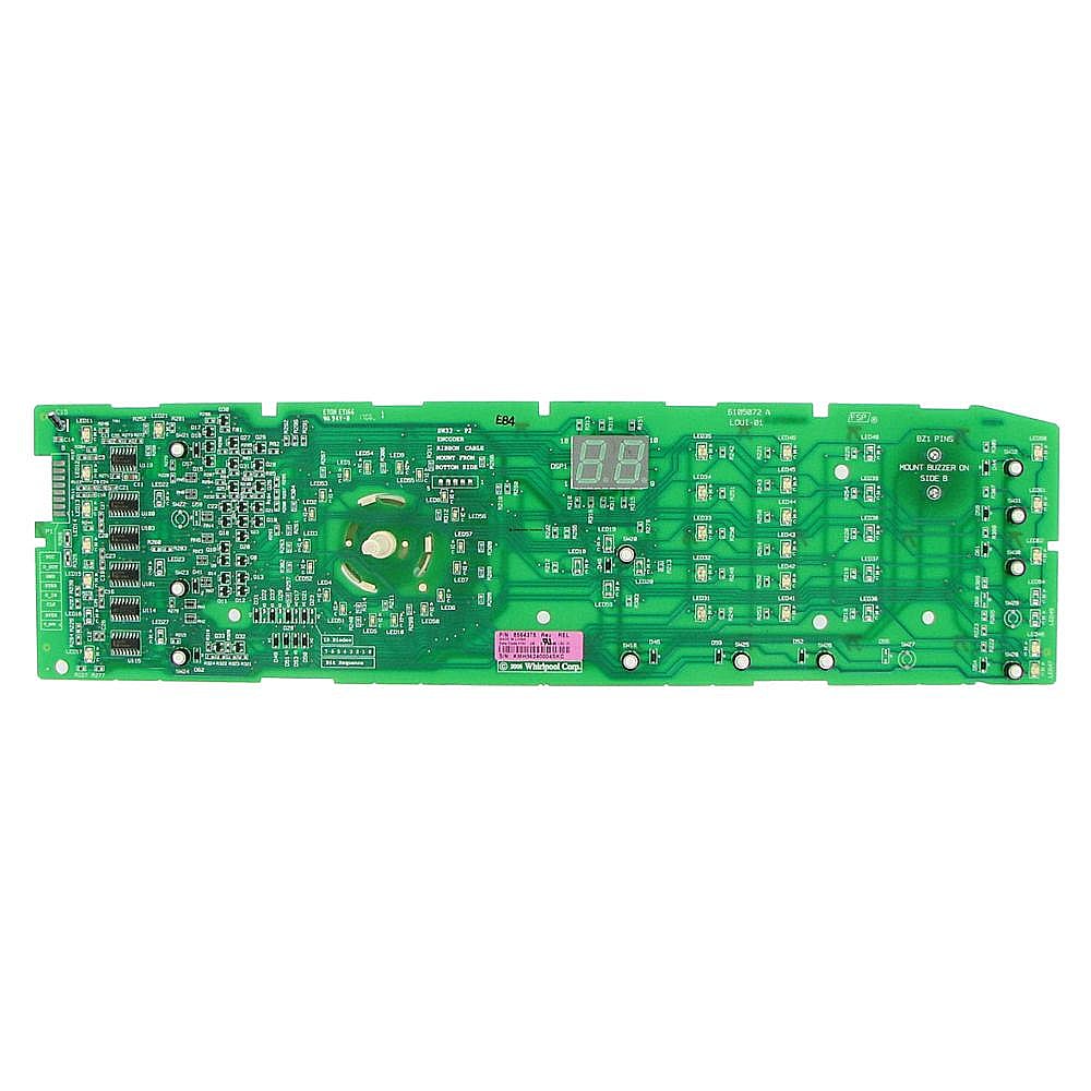 Part #wp8564375R, Refurbished Dryer User Interface / 18.50 x 4.25 x 4.25