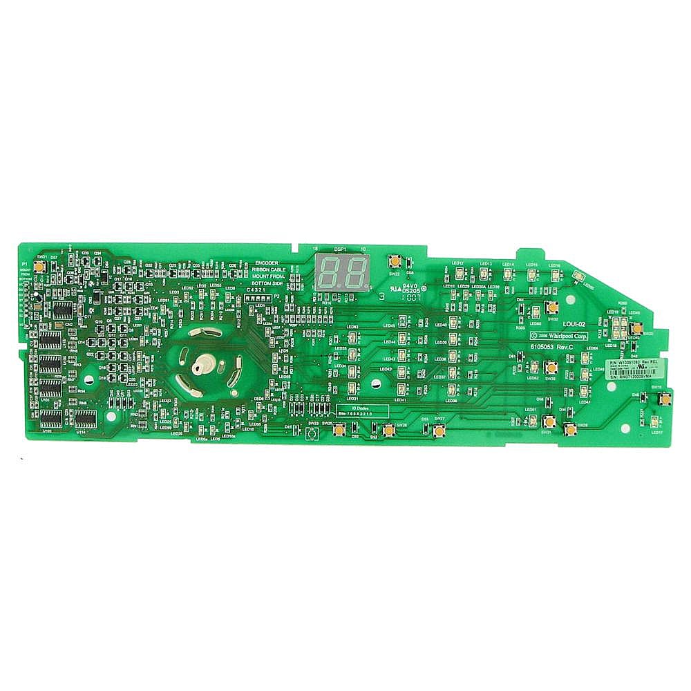 Photo of Part #wpw10051092R, Refurbished Washer Electronic Control Board | 18.00 x 4.30 x 4.50 from Repair Parts Direct