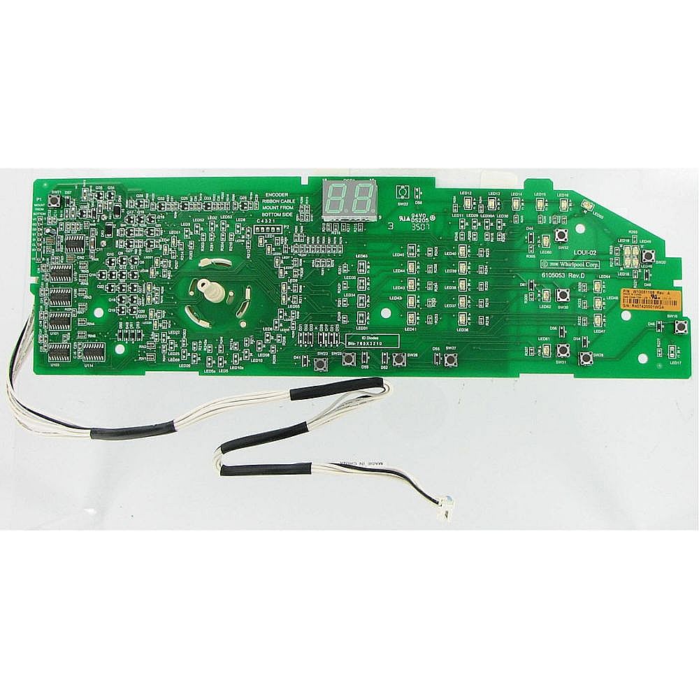 Ace Part #wpw10051096R, Refurbished Dryer User Interf | 18.60 x 4.30 x 4.30