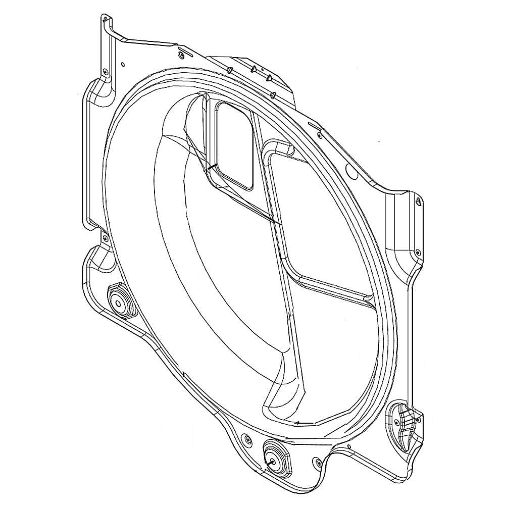 Part #wpw10080170, Bulkhead | 30.94 x 4.32 x 35.69