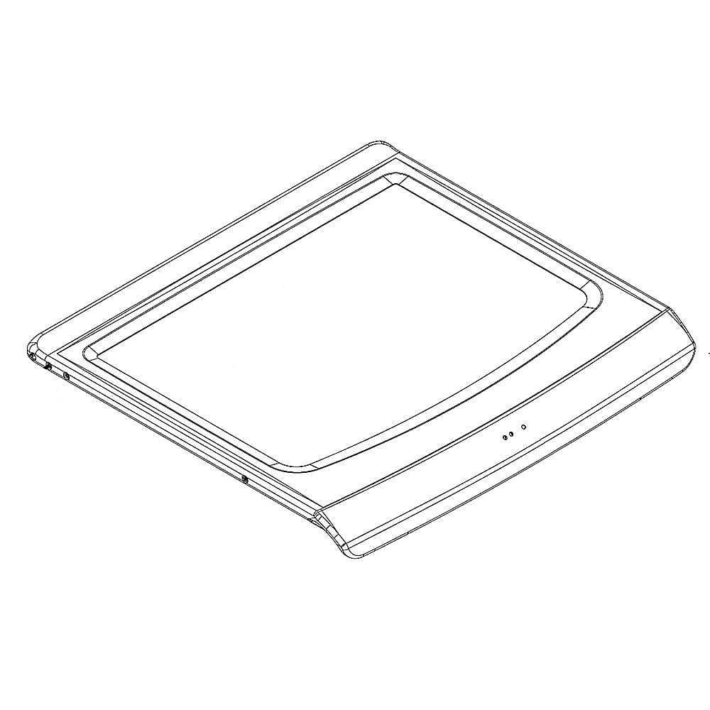 Part #wpw10119492, Washer Lid Assembly | 26.44 x 5.44 x 23.57