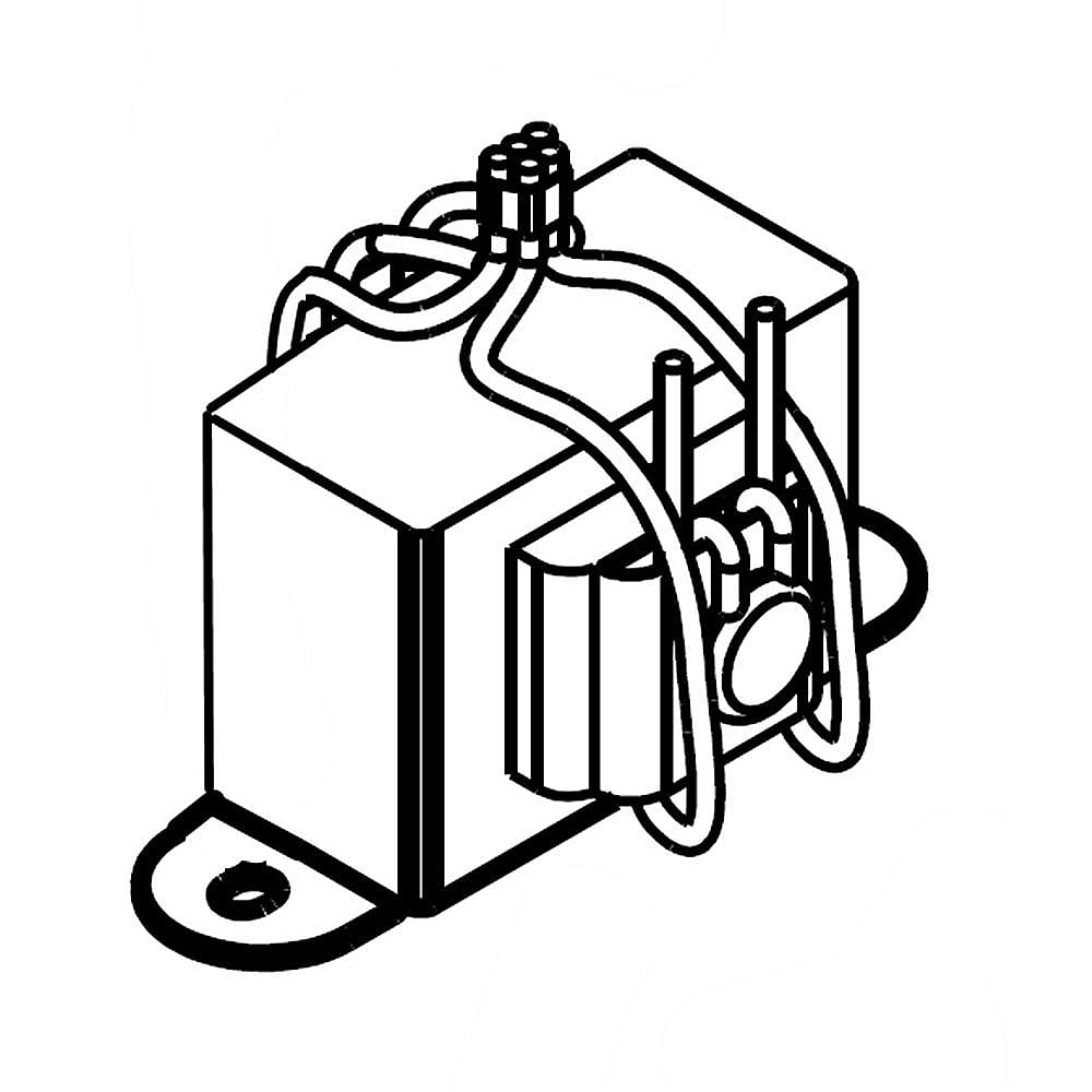 Part #wpw10133285, Transformer / 2.75 x 2.62 x 3.62