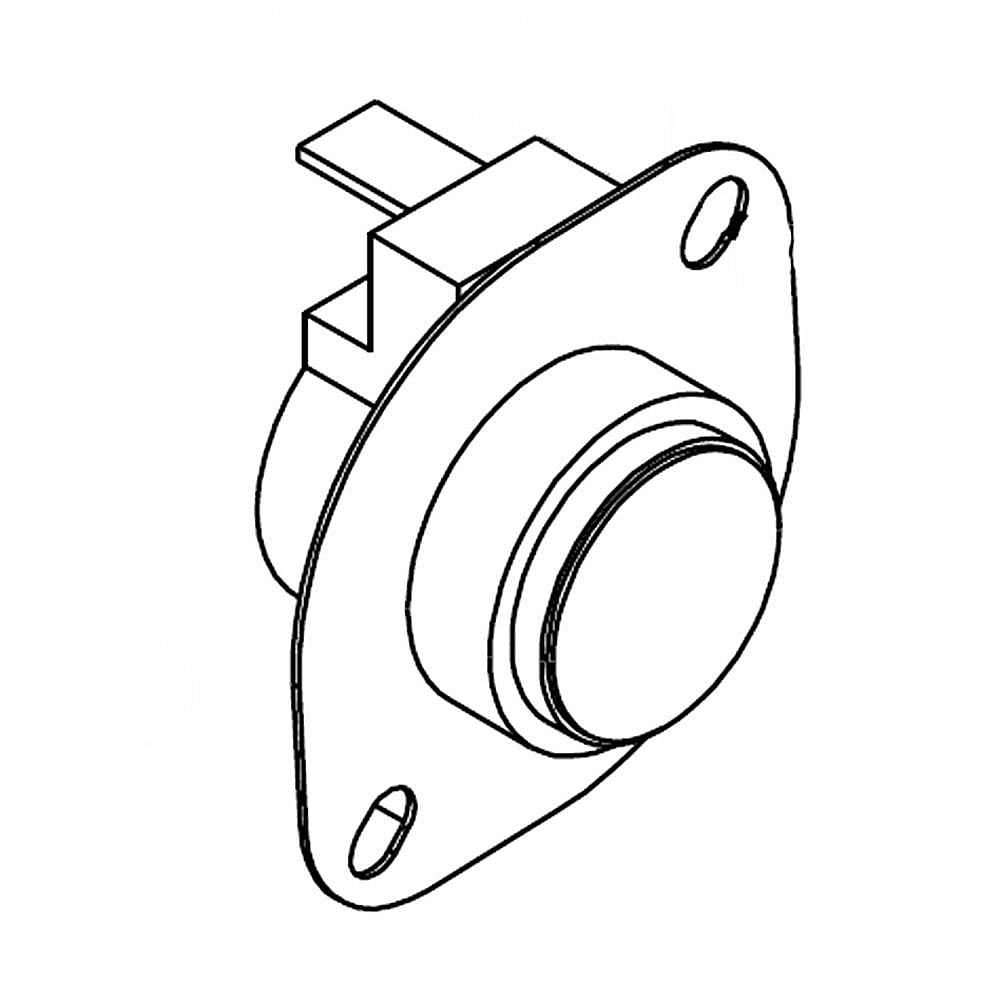 Part #wpw10168175, Dryer High-Limit Thermostat / 2.00 x 1.25 x 1.00