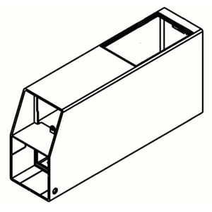 Commercial Laundry Appliance Meter Case WPW10171128