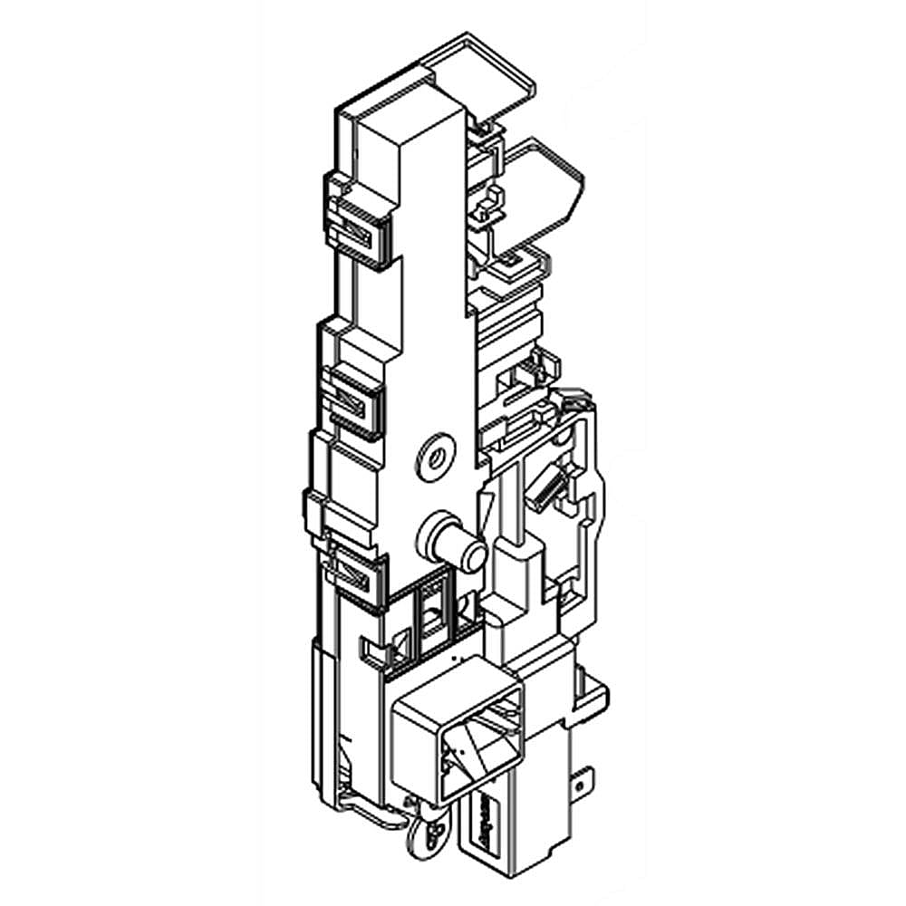 Part #wpw10196671, Washer Door Lock Assembly / 8.50 x 1.50 x 3.50