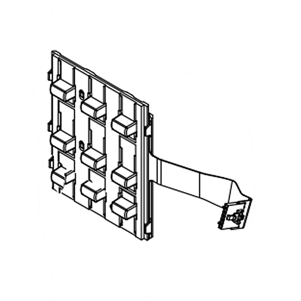 Part #wpw10198199, Laundry Center Cycle Selector Switch / 1.00 x 1.00 x 1.00