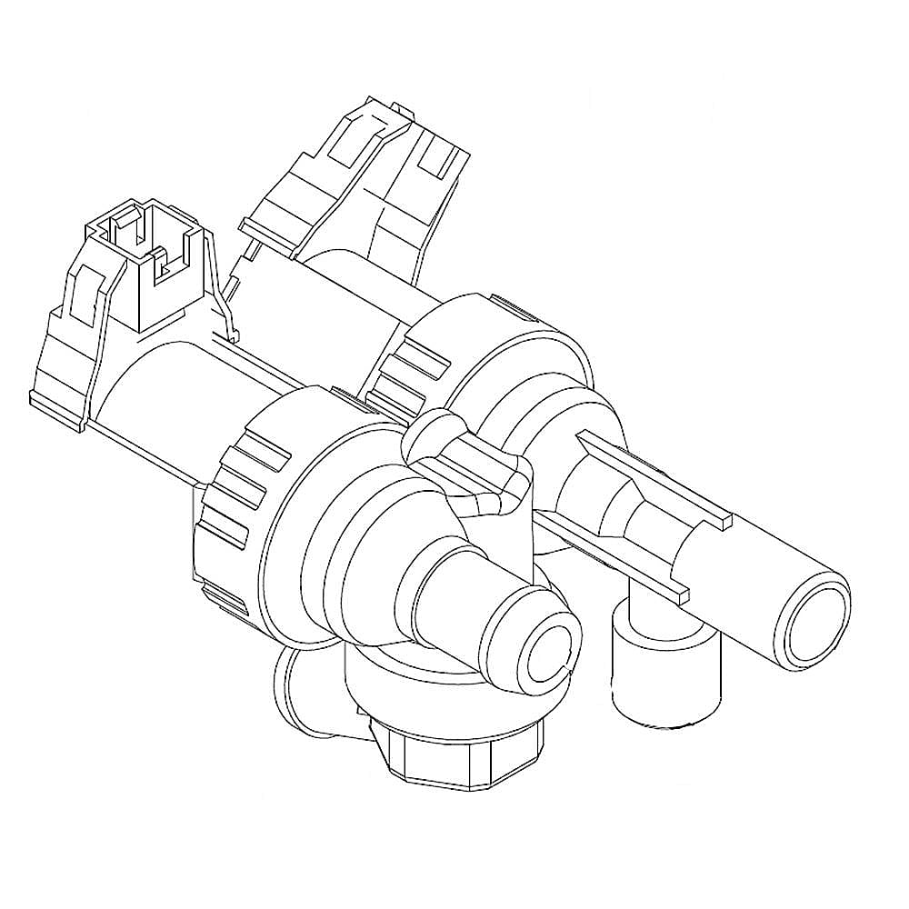 Part #wpw10239942, Valve / 4.75 x 4.25 x 5.88