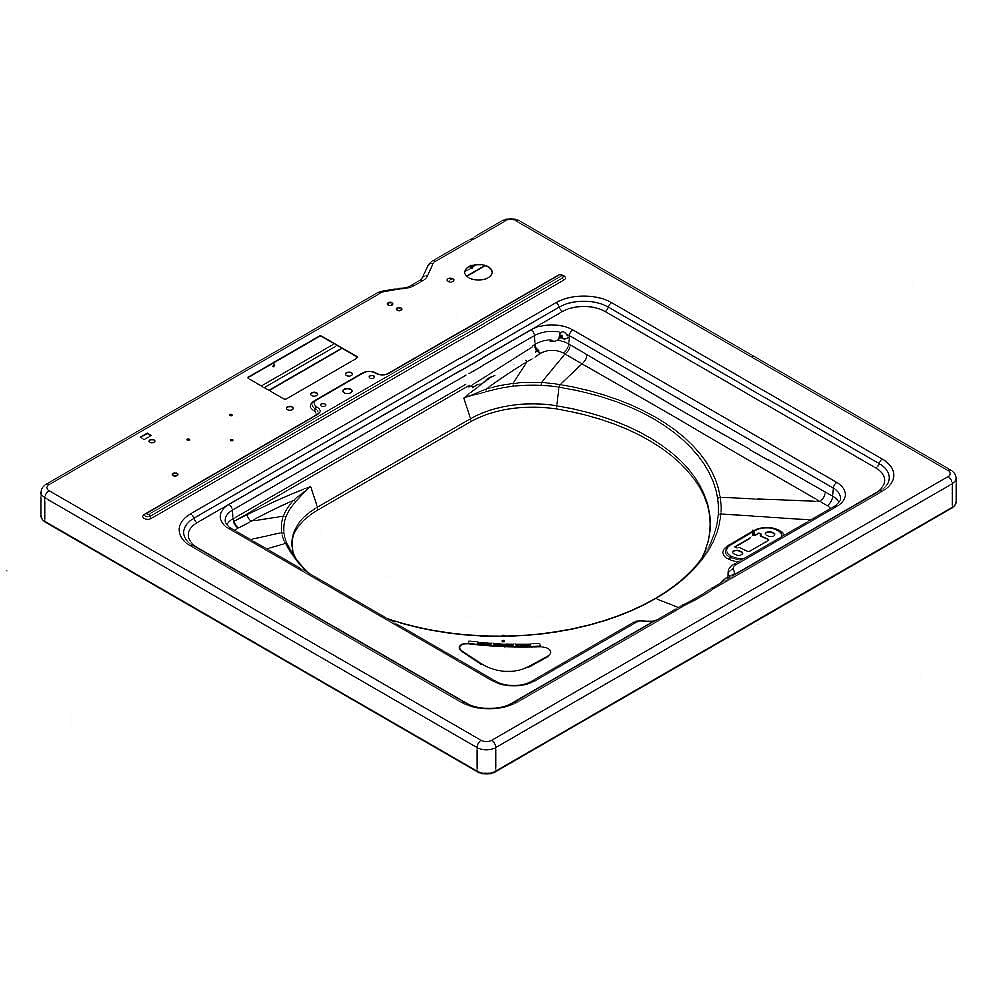 Part #wpw10251299, Washer Top Panel / 31.44 x 5.82 x 28.69