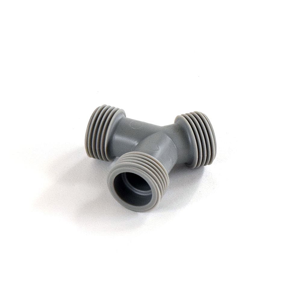 Part #wpw10336486, Dryer Inlet Hose Y-Connector / 2.25 x 2.25 x 1.15