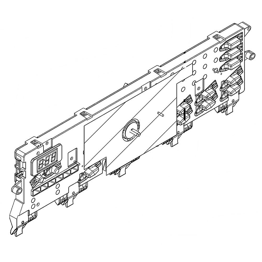 Part #wpw10338070, Washer User Interface / 19.25 x 5.25 x 5.75