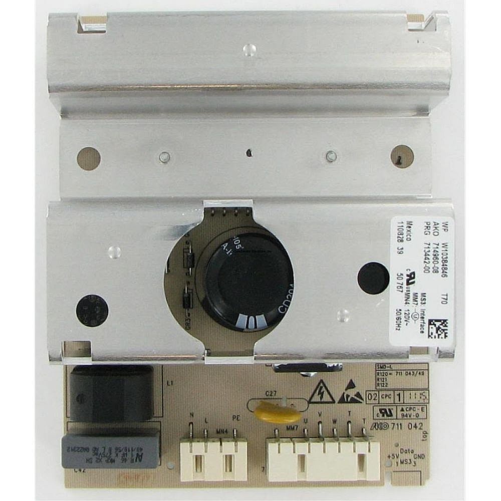 Part #wpw10384846R, Refurbished Washer Motor Control Board / 10.25 x 8.50 x 5.75