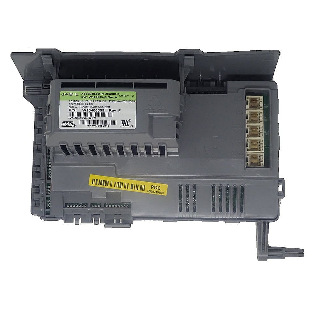 Photo of Part #wpw10442137R, Refurbished Washer Electronic Control Board from Repair Parts Direct