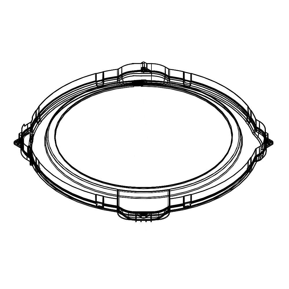 Part #wpw10461196, Washer Tub Ring / 24.00 x 4.70 x 25.20