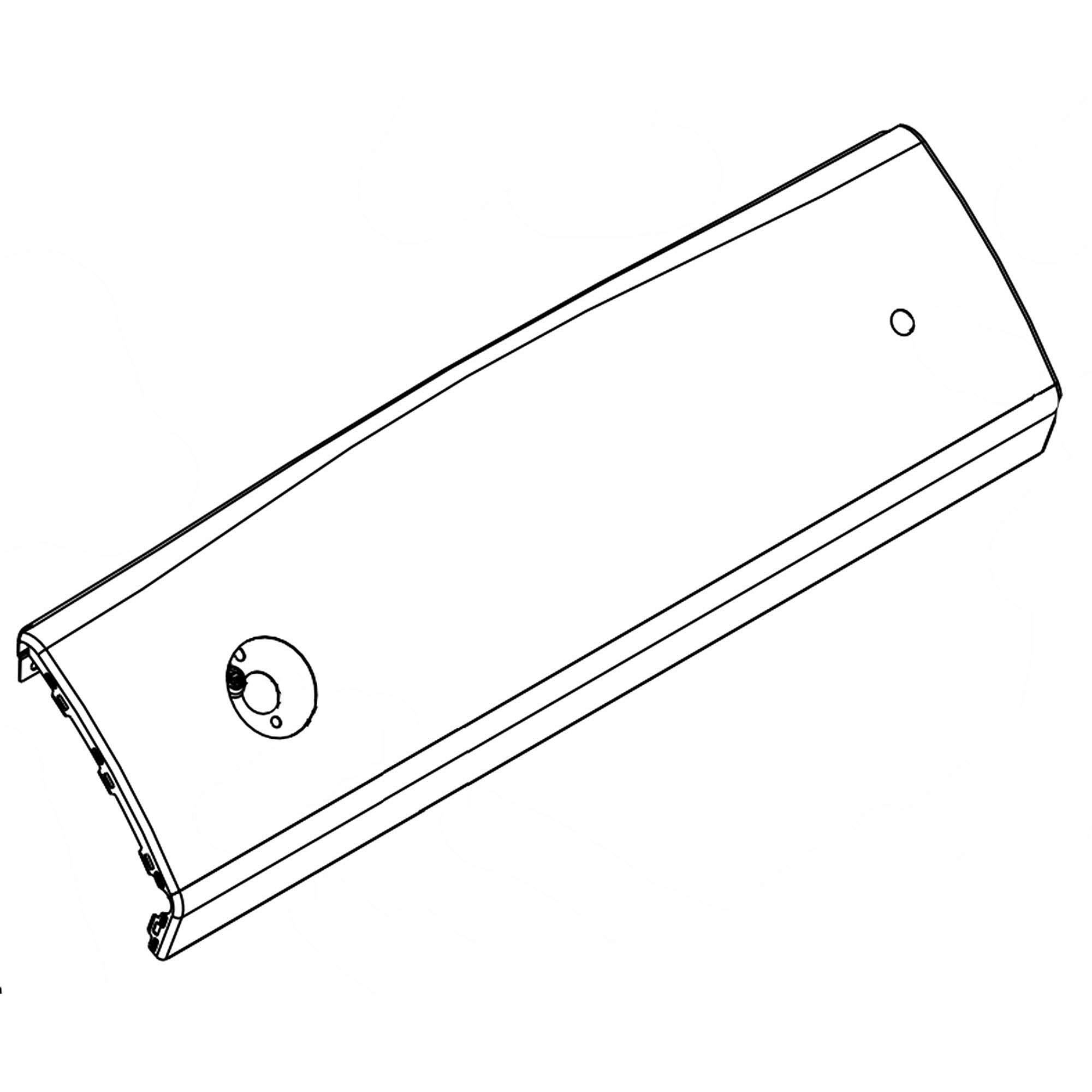 Part #wpw10483789, Dryer Control Panel | 8.57 x 3.82 x 30.94