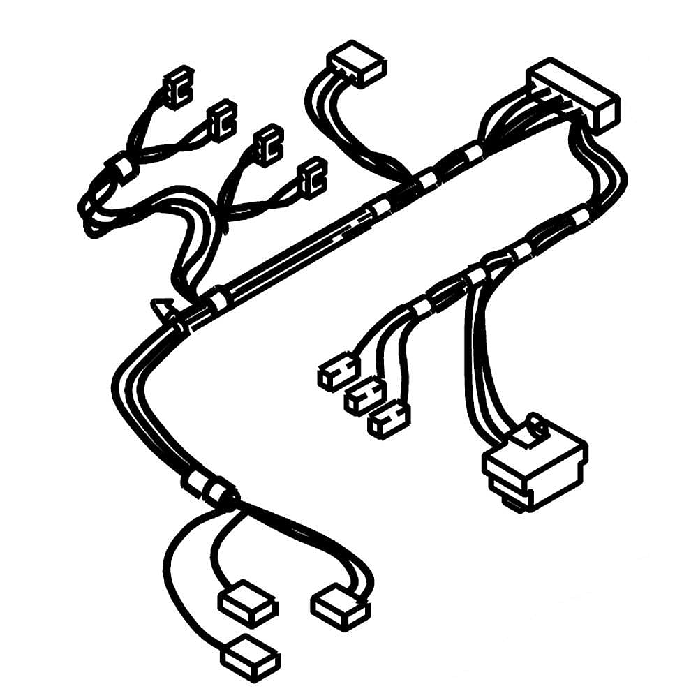 Part #wpw10486571, Wire Harness / 3.00 x 2.00 x 1.00