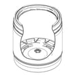Washer Spin Basket for Maytag MVWC400XW4 - Part WPW10521297