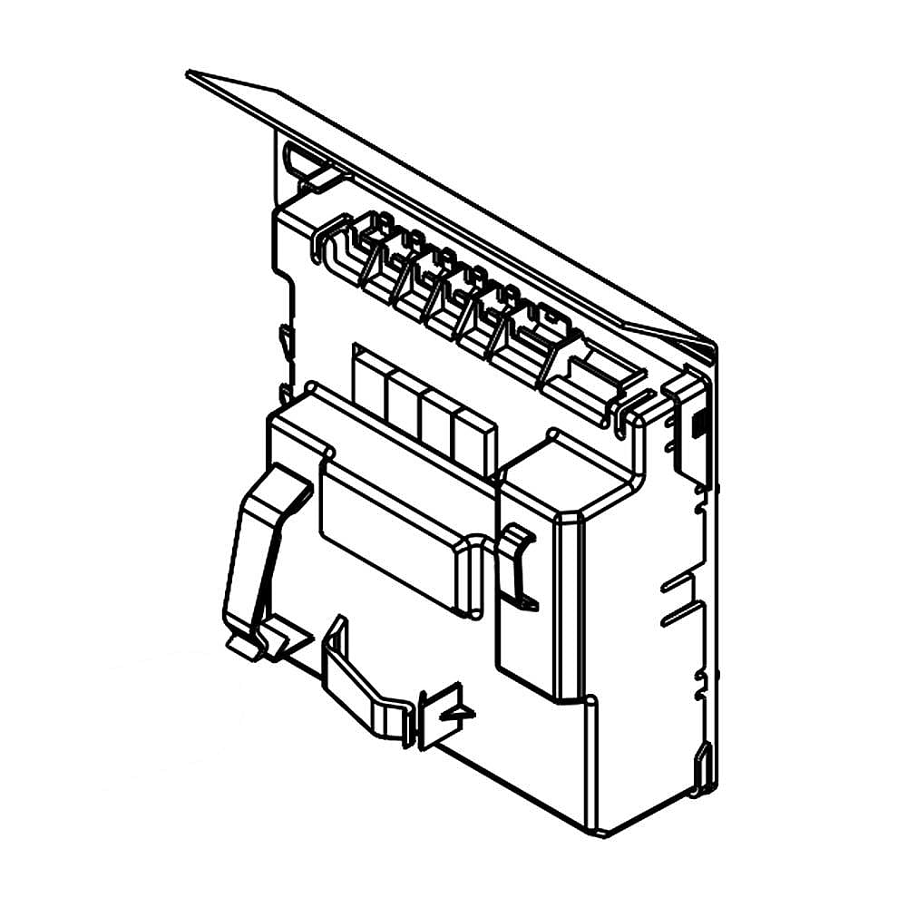 Photo of Part #wpw10525365, Washer Electronic Control Board | 6.62 x 6.37 x 8.00 from Repair Parts Direct