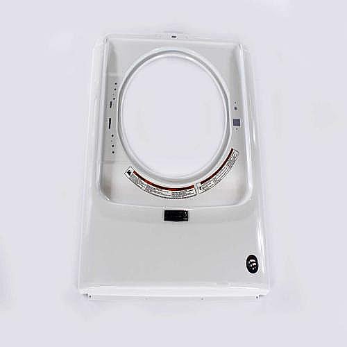 Part #wpw10650837, Washer Front Panel (White) | 31.44 x 5.82 x 36.57